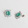 Celine Green Studs