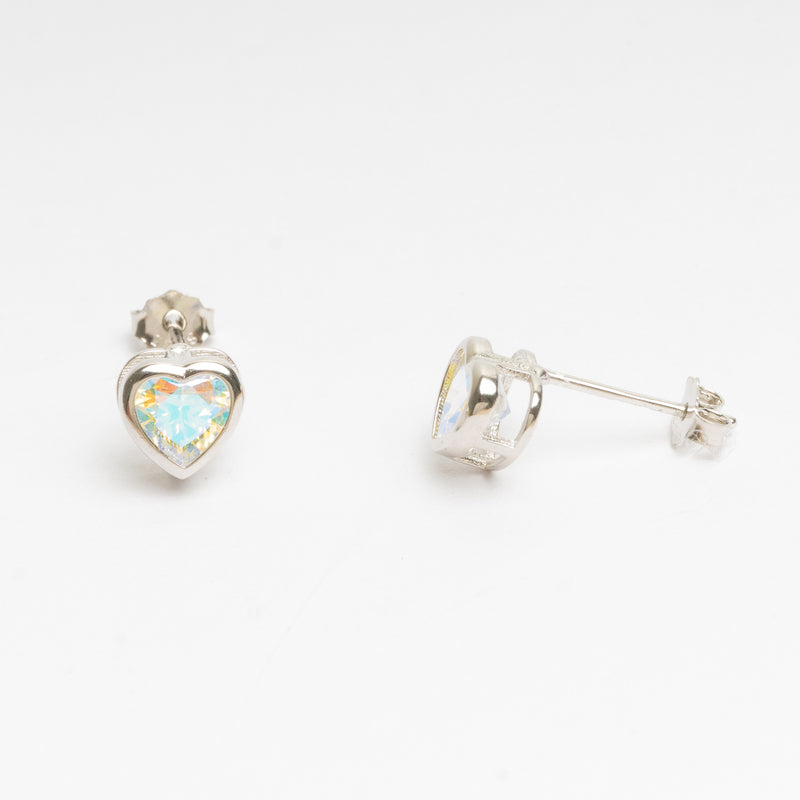 Quinn Heart Studs
