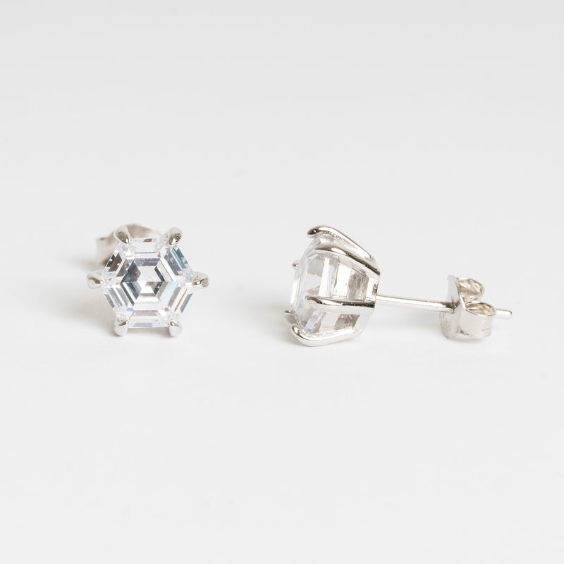 Lenen Hexa Studs