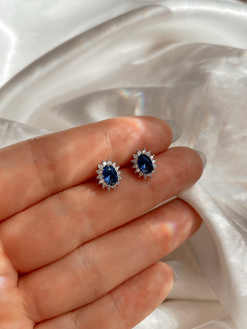Lorient Blue Studs