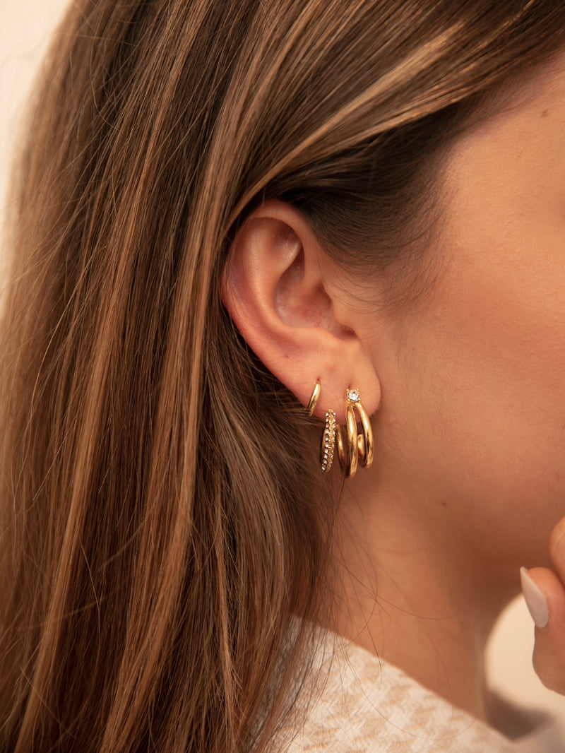 Plain Mini Hoops