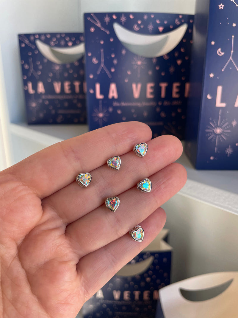 Quinn Heart Studs
