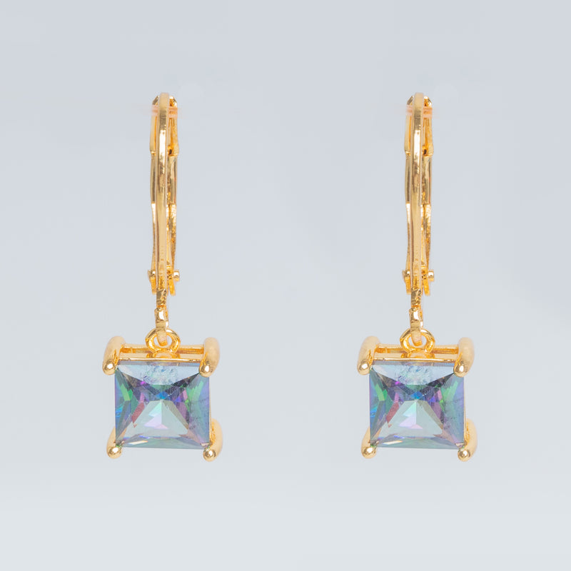Lauren Square Hoops