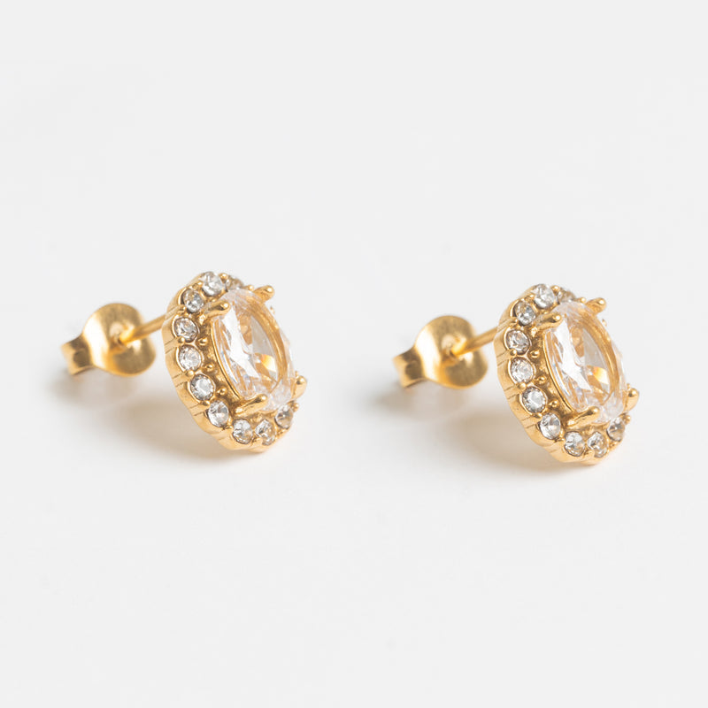 Oval Vite Studs