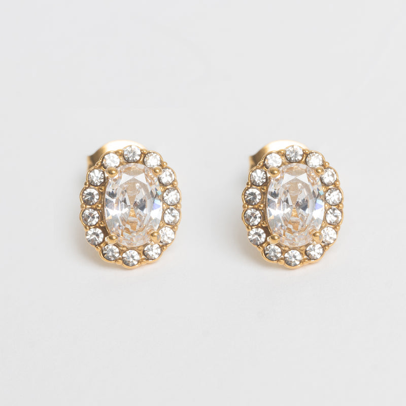 Oval Vite Studs